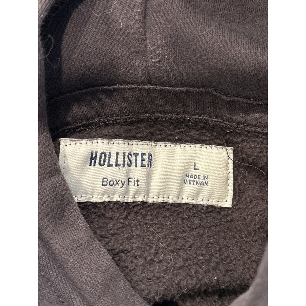 Hollister Men's Dodge Gray Hoodie Sweatshirt L - Picture 5 of 5